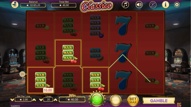 Игровой интерфейс Classico 6