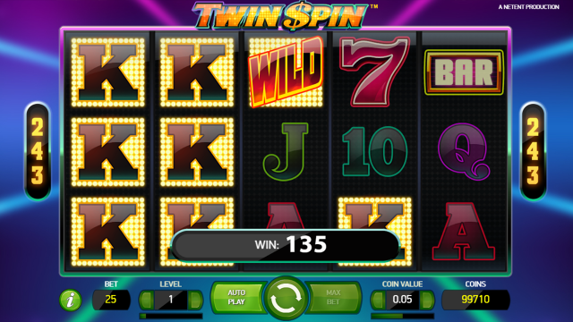 Бонусная игра Twin Spin 5