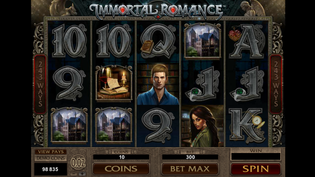 Бонусная игра Immortal Romance 4